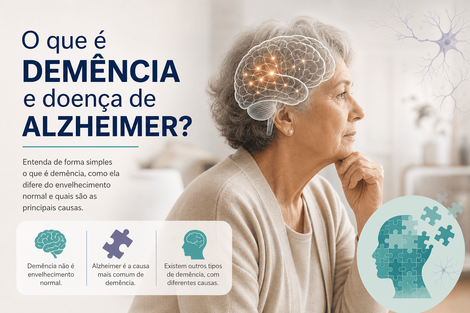 O que é demência e doença de Alzheimer